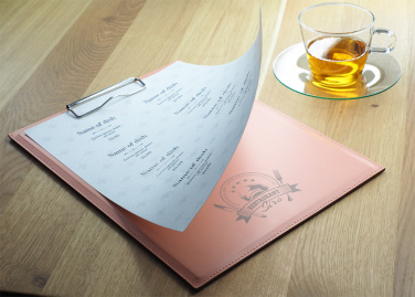 Logo trade promotional gifts picture of: Clipboard menu 1027094